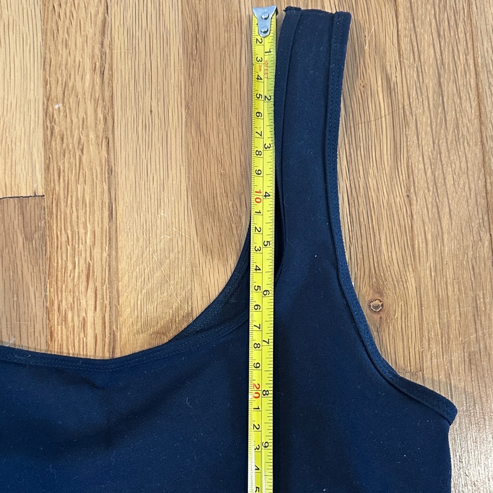 *last chance* Abercrombie & Fitch | Women’s Black Tank Top Bodysuit - Picture 3 of 15